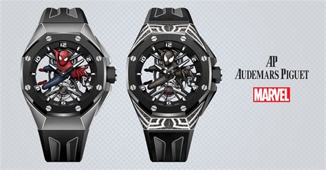 audemars piguet x marvel|ap spider-man watch price.